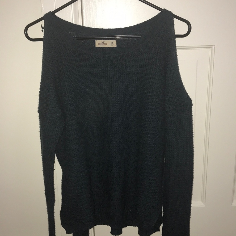 Dark teal sweater